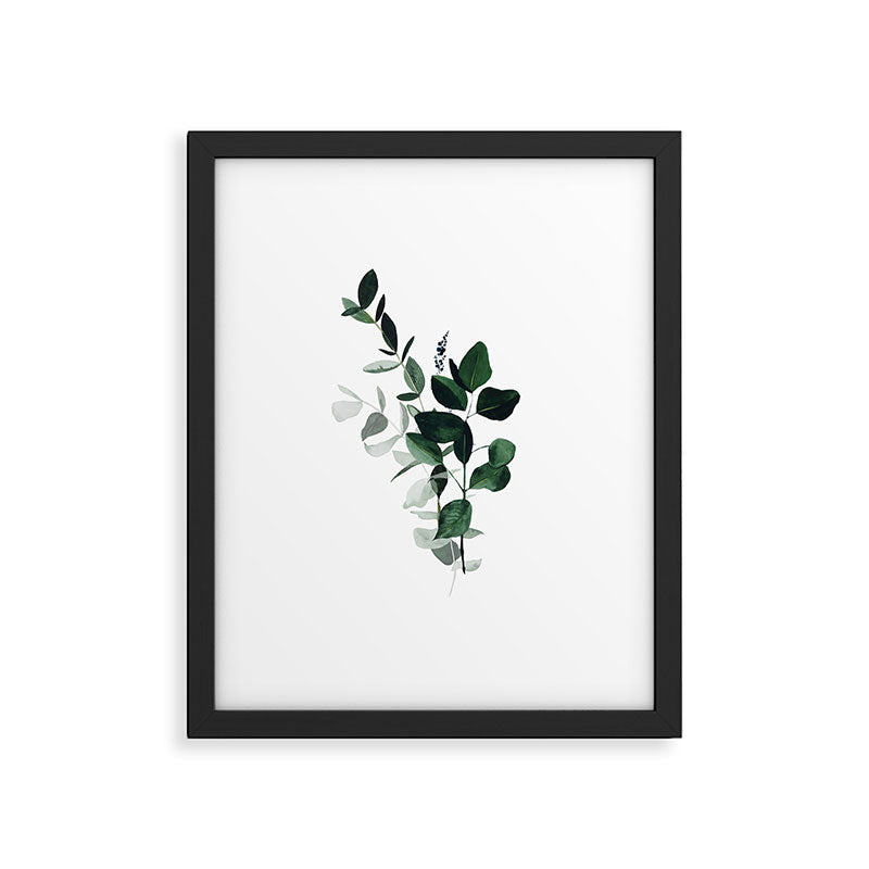 Botany Leaves ~Watercolor Framed Art Print Gallery Image 6