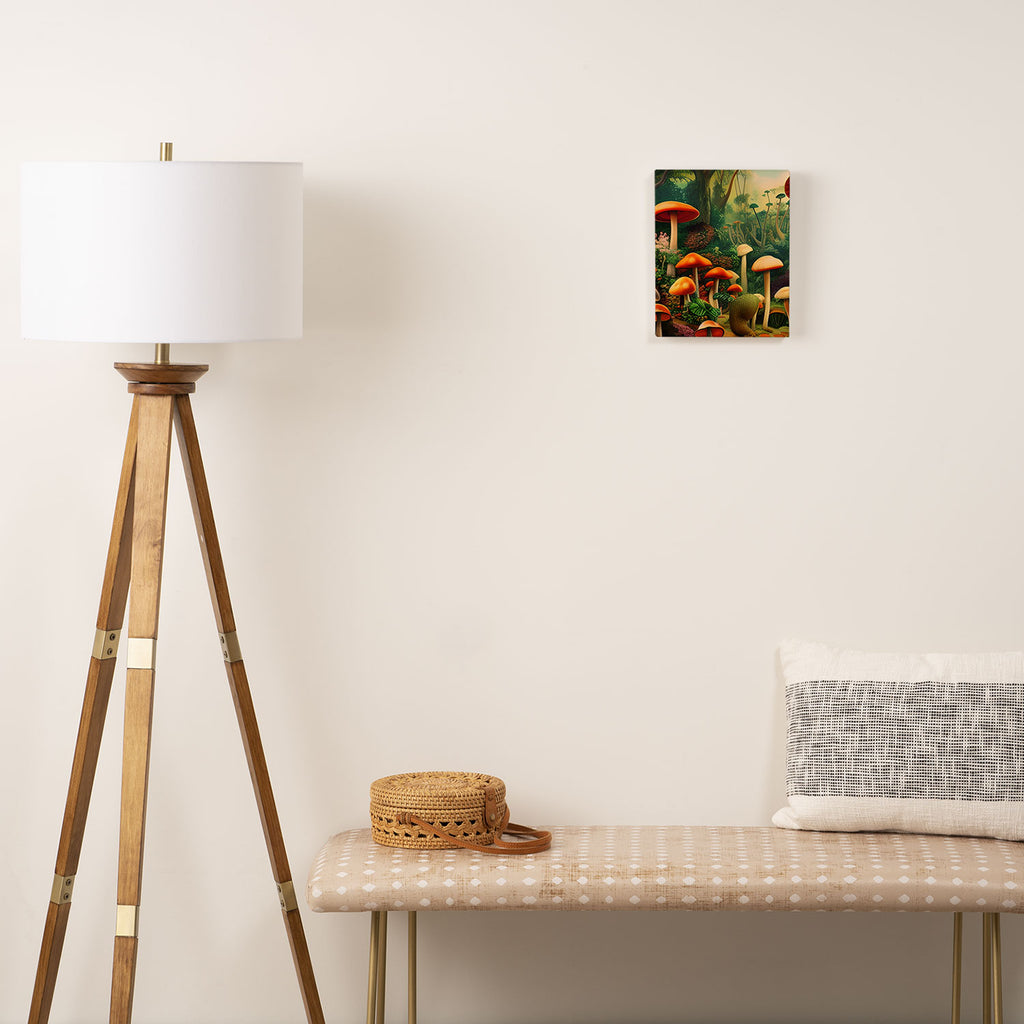 Brirsuris - The Valley of Mushrooms Canvas Print Gallery Image 2