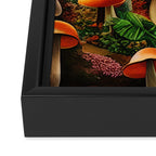 Brirsuris - The Valley of Mushrooms Framed Canvas Print Gallery Image 3