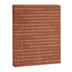 Burnt Orange, Boho Minimalist Stripes Canvas Print Gallery Image 8