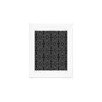 Celestial Stars Art, Black and White, Boho Wall Art Art Print Gallery Image 1