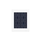 Celestial Stars Art, Indigo Blue, Boho Wall Art, Art Print Gallery Image 1
