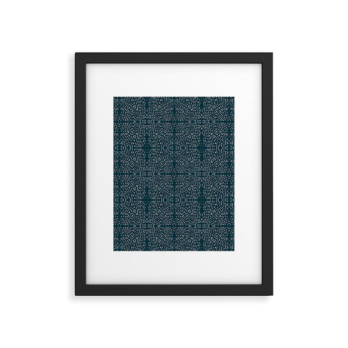 Celestial Stars Art, Teal Green, Boho Wall Art Framed Art Print Gallery Image 1
