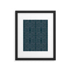 Celestial Stars Art, Teal Green, Boho Wall Art Framed Art Print Gallery Image 6