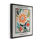 Charlotte Flower Market Print Framed Canvas Print Gallery Image 2