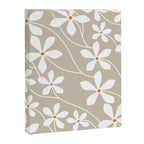 Chic Floral Flow in Beige Canvas Print Gallery Image 8