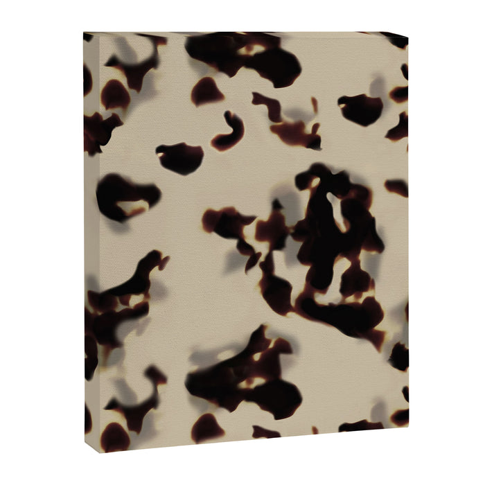 Chic Tortoise Shell on Ivory Canvas Print Gallery Image 1