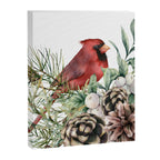 Christmas Cardinal and Pine Canvas Print Gallery Image 8