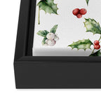 Christmas Holly Framed Canvas Print Gallery Image 3