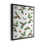 Christmas Holly Framed Canvas Print Gallery Image 2