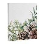 Christmas Pine Bouquet, Watercolor Floral Prints Canvas Print Gallery Image 8