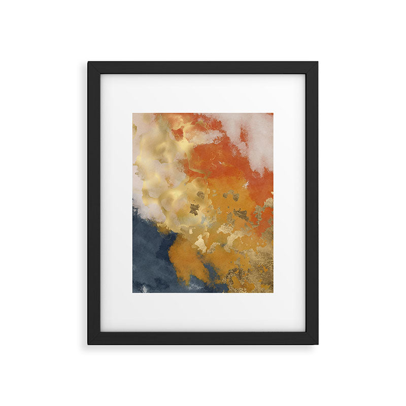 Colorful Modern Abstract Art Print Framed Art Print Gallery Image 6