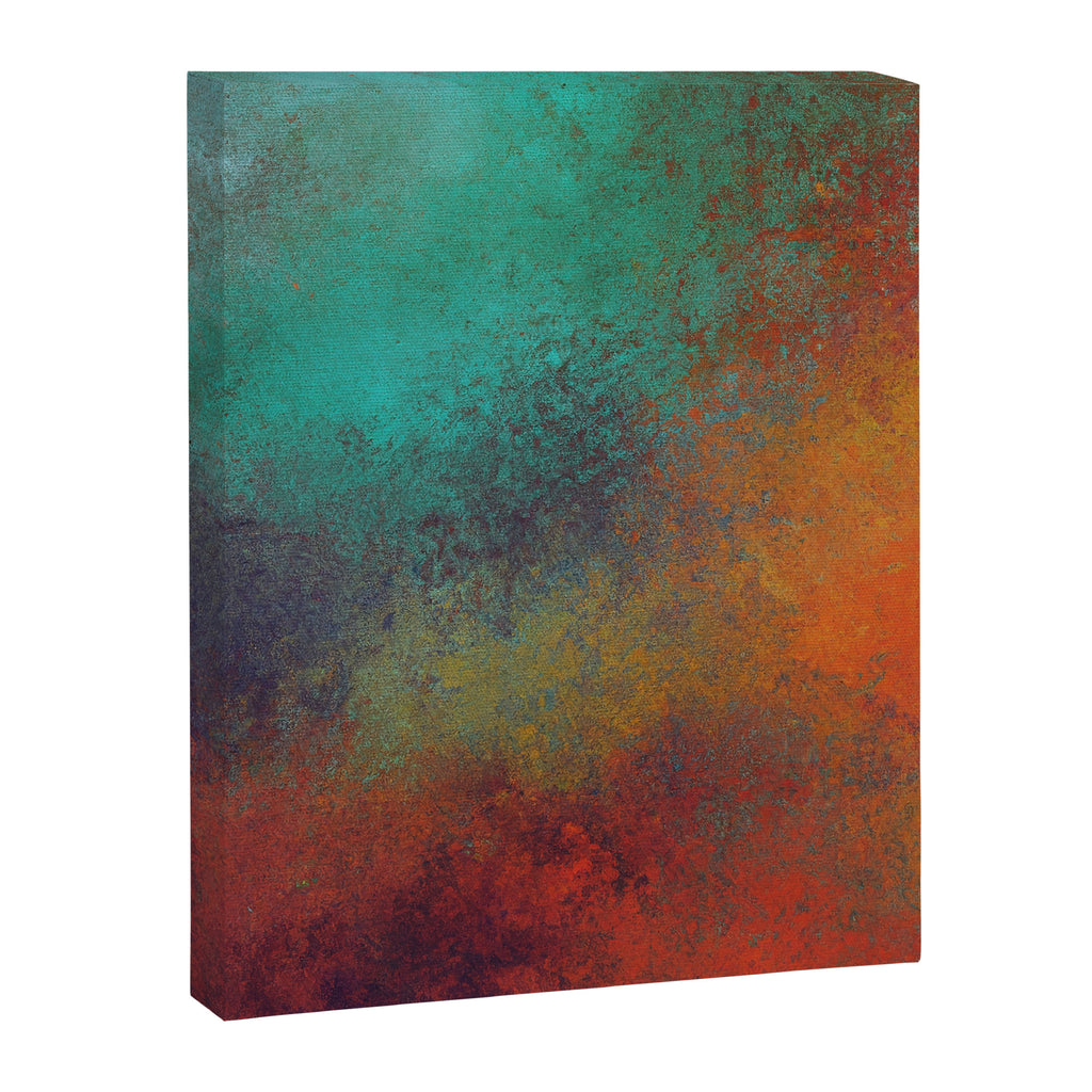 Colorful Rust Aesthetic Grunge Art Canvas Print Gallery Image 8