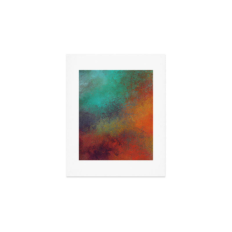 Colorful Rust Aesthetic Grunge Art Art Print Gallery Image 1