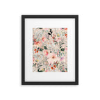 Cottagecore Summer Watercolor Floral Prints Framed Art Print Gallery Image 6