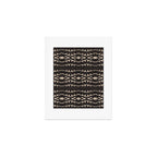 Country Western Pattern in Black Art Print Gallery Image 1