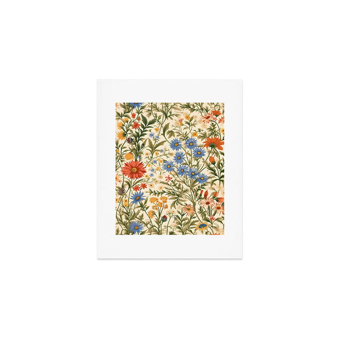 Countryside Bloom Arcane Floral Garden Art Print Gallery Image 1