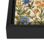 Countryside Bloom Arcane Floral Garden Framed Canvas Print Gallery Image 3