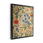 Countryside Bloom Arcane Floral Garden Framed Canvas Print Gallery Image 2