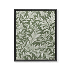 Countryside Bloom Sage Leaf Framed Canvas Print Gallery Image 8
