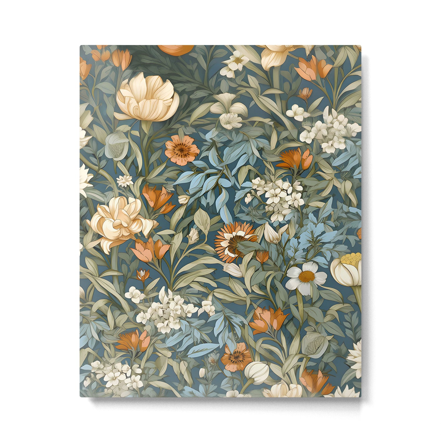 Countryside Blooms Renaissance Cottage Floral Metal Print Gallery Image 6