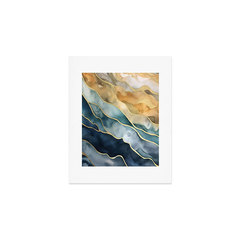 Earthy Tides Art Print Gallery Image 1