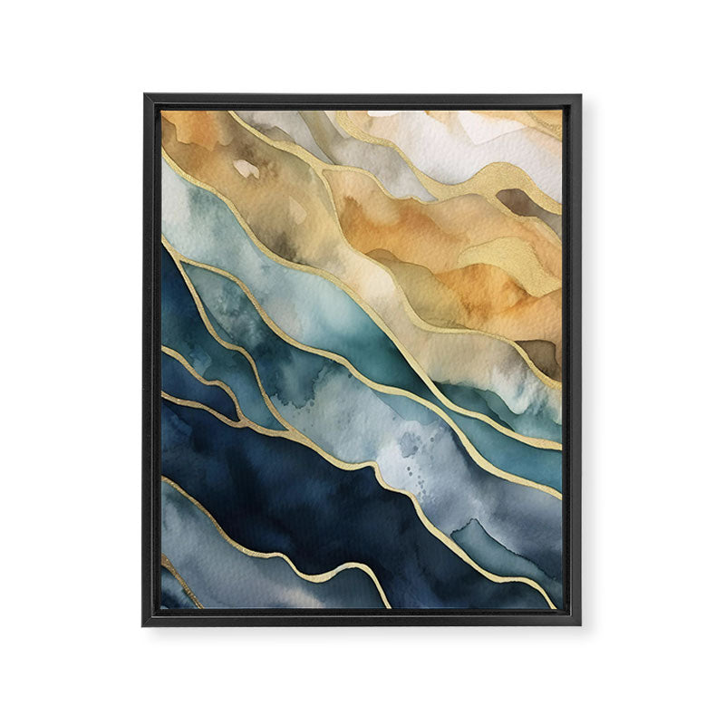 Earthy Tides Framed Canvas Print Gallery Image 8