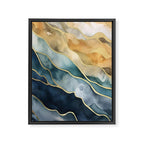 Earthy Tides Framed Canvas Print Gallery Image 8