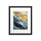 Earthy Tides Framed Art Print Gallery Image 6