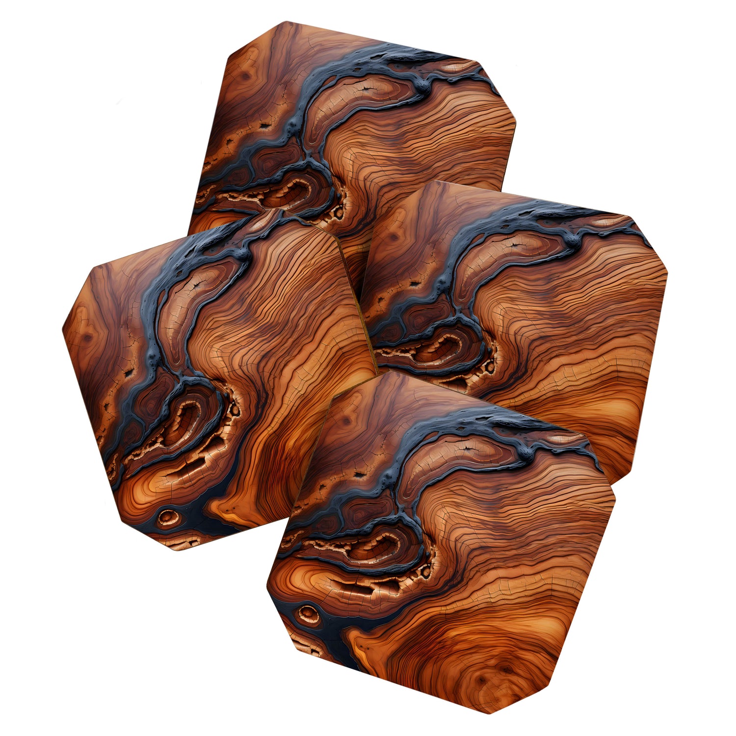 Ethereal Wooden Coaster Gallery Image 1