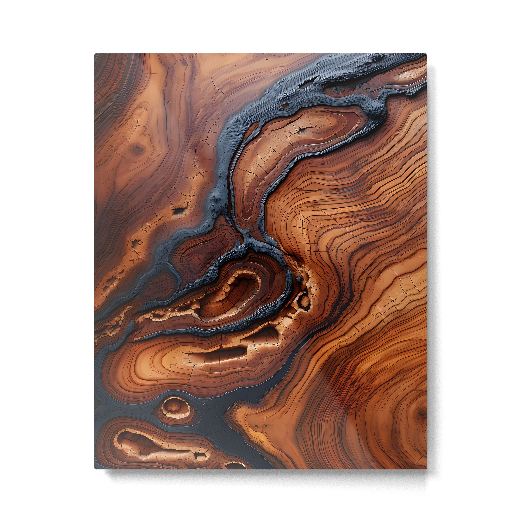 Ethereal Wooden Metal Print Gallery Image 6