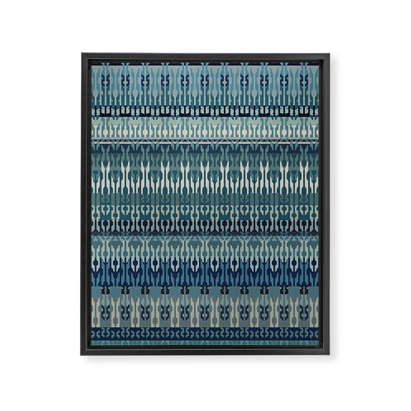 Ethnic Stripes Framed Canvas Print Gallery Image 8