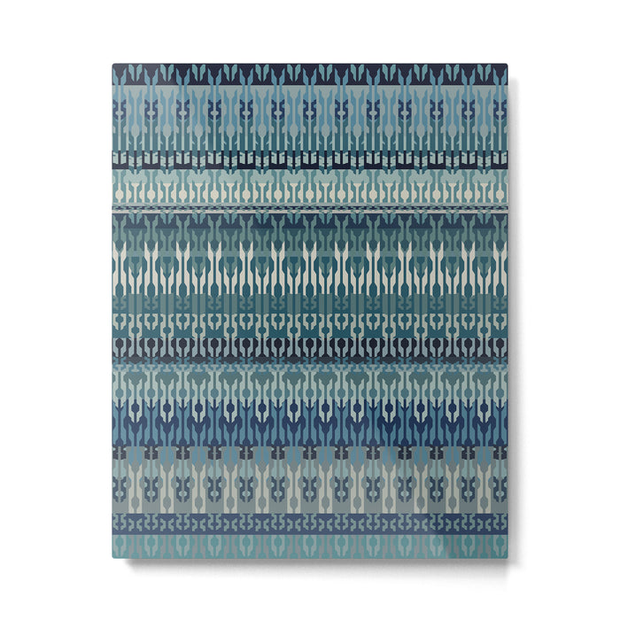 Ethnic Stripes Metal Print Gallery Image 1
