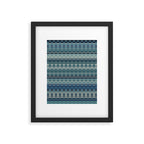 Ethnic Stripes Framed Art Print Gallery Image 6