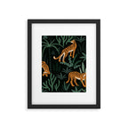 Evening Prowl, Tiger Prints Framed Art Print Gallery Image 6