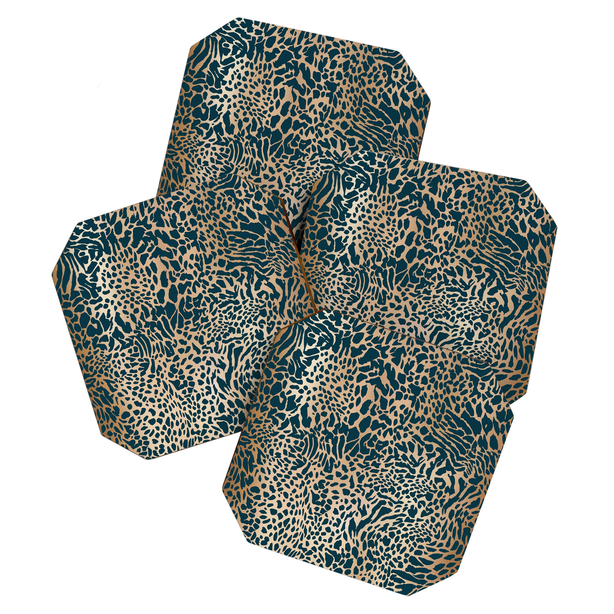Exotic Wild Pattern Coaster Gallery Image 1