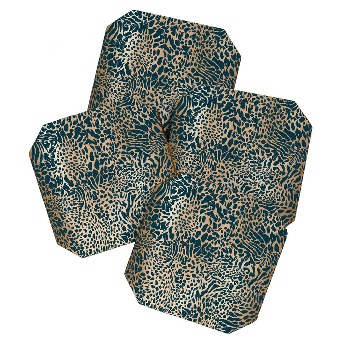 Exotic Wild Pattern Coaster Gallery Image 1
