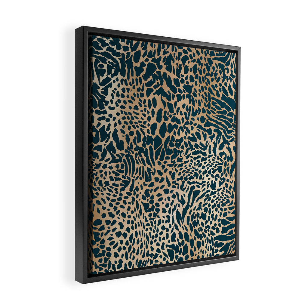 Exotic Wild Pattern Framed Canvas Print Gallery Image 2