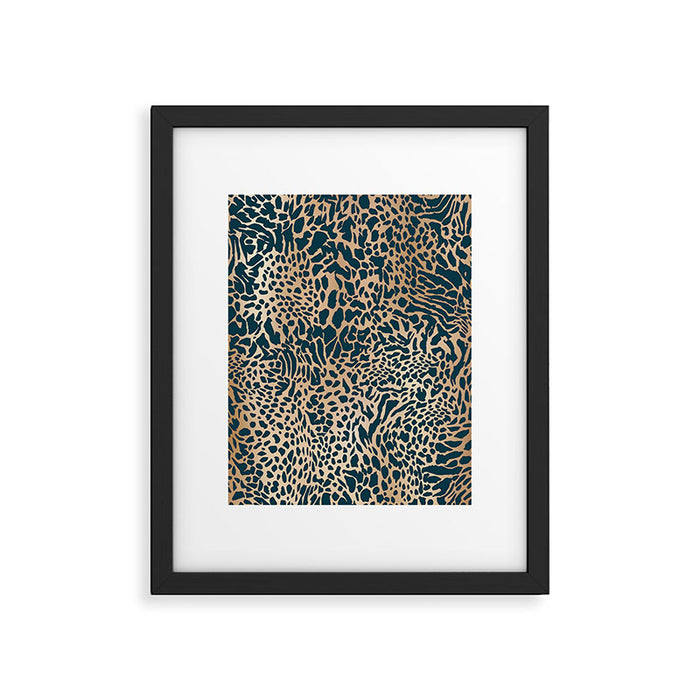 Exotic Wild Pattern Framed Art Print Gallery Image 1
