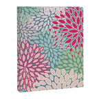 Festive, Floral Prints, Bright Pink, Teal and Green Canvas Print Gallery Image 8
