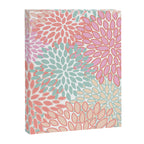 Festive, Floral Prints, Pink, Teal and Coral Canvas Print Gallery Image 8