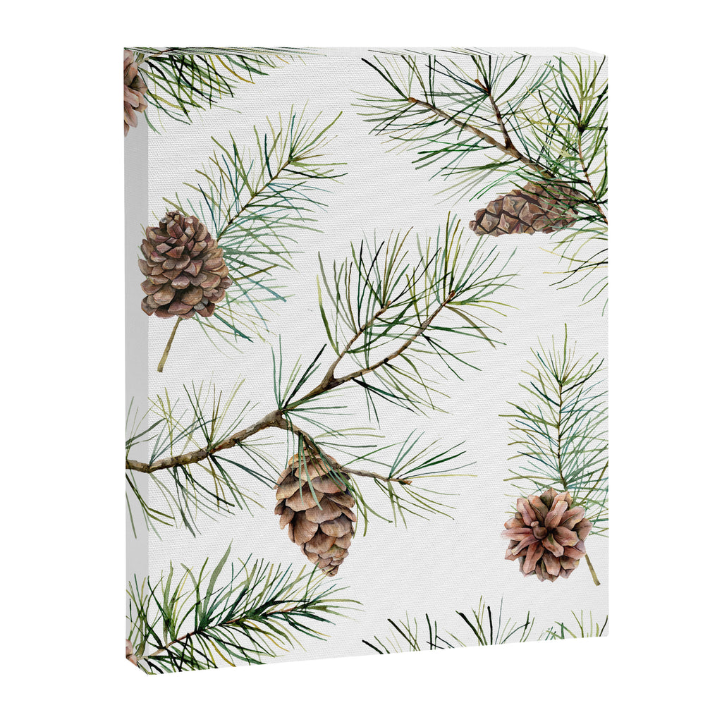 Festive Pinecones Canvas Print Gallery Image 8