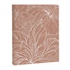 Floral, Butterfly Art, Line Drawing, Terracotta Canvas Print Gallery Image 8
