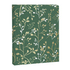 Floral Leaves, Green and Gold, Design Prints Canvas Print Gallery Image 8