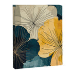 Floral Navy Honey Canvas Print Gallery Image 8