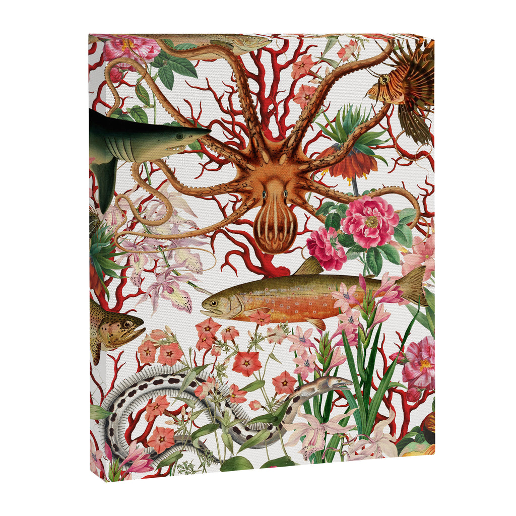 Floral Ocean Eden Canvas Print Gallery Image 8