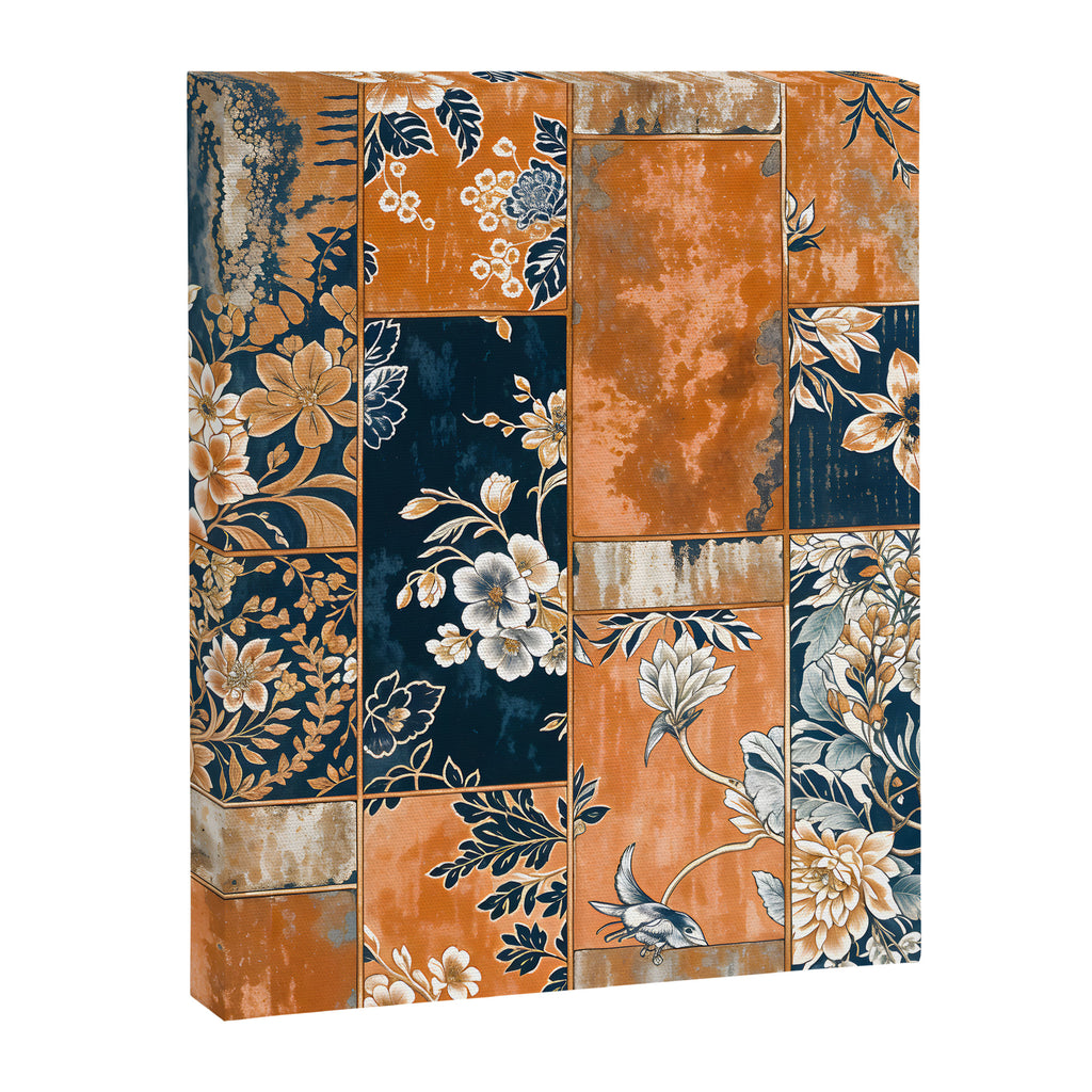 Floral Patches of Yesteryear Canvas Print Gallery Image 8