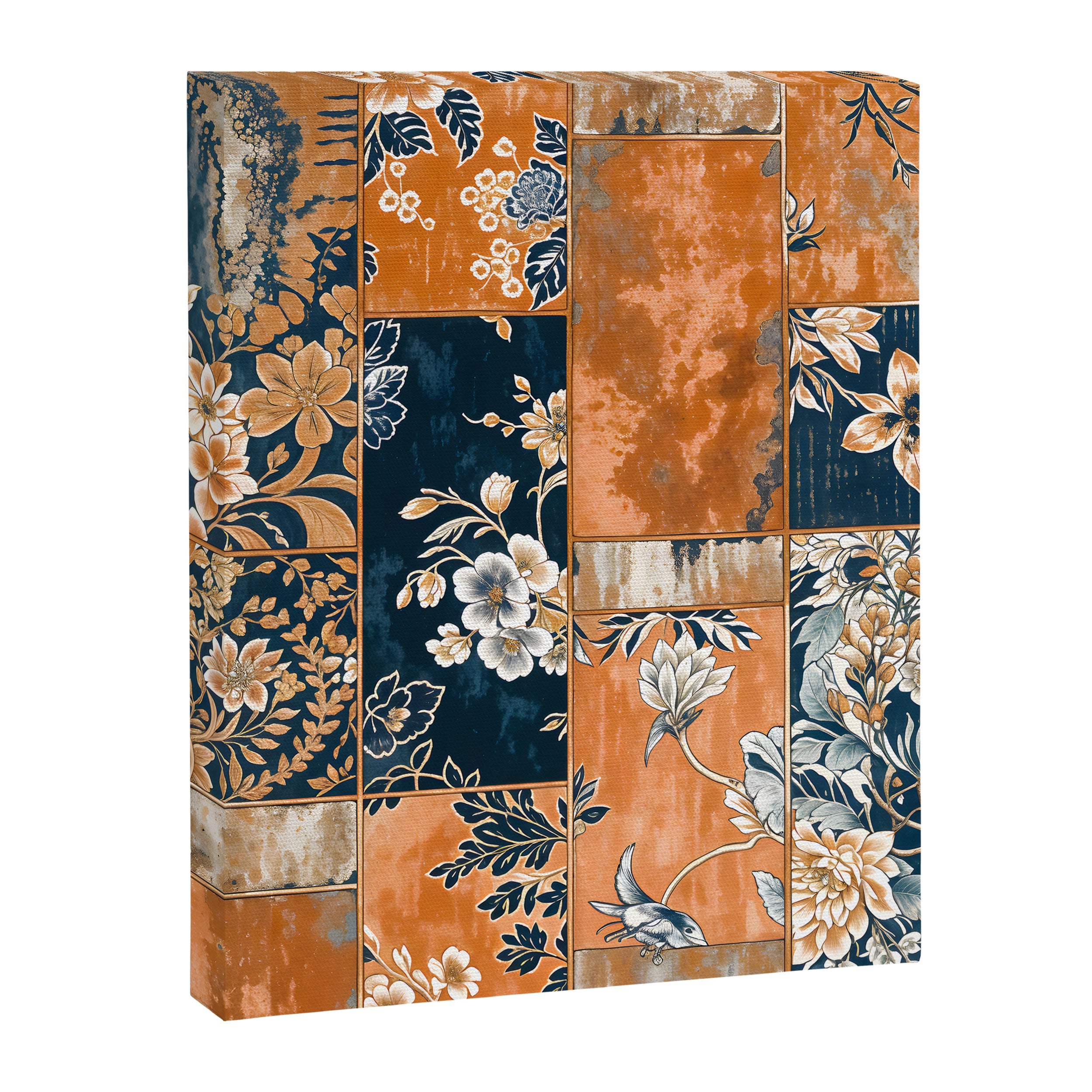 Floral Patches of Yesteryear Canvas Print Gallery Image 8