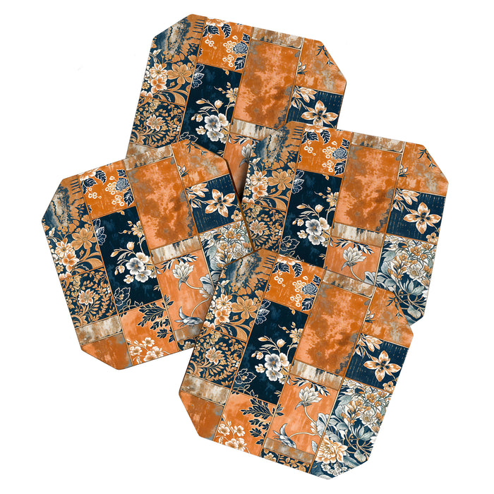 Floral Patches of Yesteryear Coaster Gallery Image 1