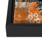 Floral Patches of Yesteryear Framed Canvas Print Gallery Image 3